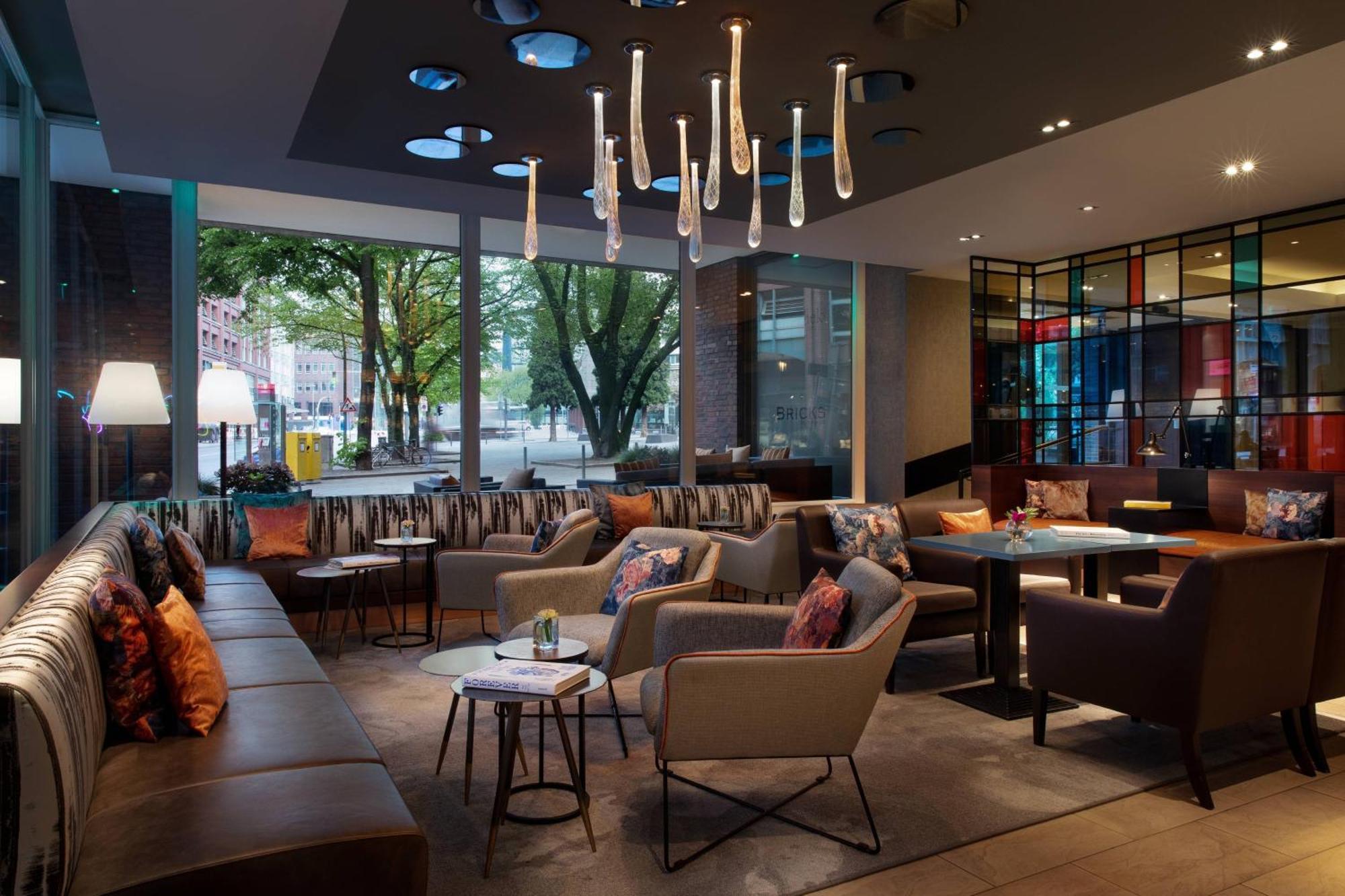 汉堡万丽酒店 外观 照片 The lounge at the hotel